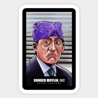 Michael Scott Dunder Mifflin Sticker